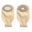 Nu-Hope L Oval Convex Drain Pouches - POUCH, OSTOMY, 1PC, OVAL, DP CNVX, 0.75- 1.5" - 43-7234R-DC