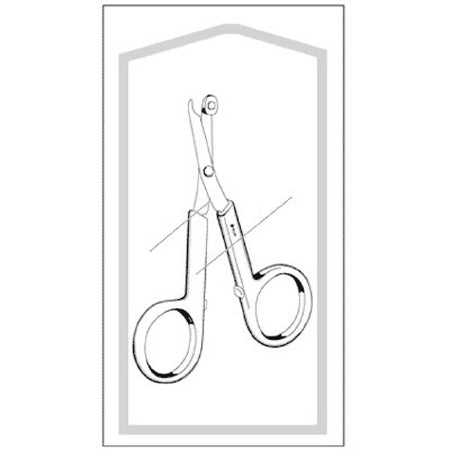 Sklar Econo Disposable SklarClip Suture Removal Scissors - Econo Disposable SklarClip Suture Removal Scissors, 4.25" - 96-2640