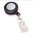 Acco BadgematesRetractable ID BadgeReel - Retractable Name Badge Reel with Clip, 3' Extension, Black - 3748022