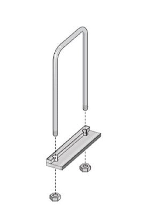 Fisher & Paykel Humidifier Mounting Brackets - Humidifier Mounting Bracket for Concha MR850, Locking - 900MR308