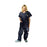 Dukal Corporation Disposable Scrub Shirts - Disposable Scrub Shirt, Dark Blue, Size L, 10/Bag - 375L