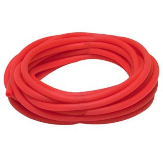 Fabrication Enterprises Inc CanDo Exercise Tubes - Exercise Tubing, Light, 25', Red - 10-5872