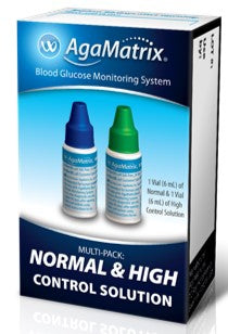 AgaMatrix Normal-High Control Solution - Agamatrix Normal-High Control Solution - 8000-03764