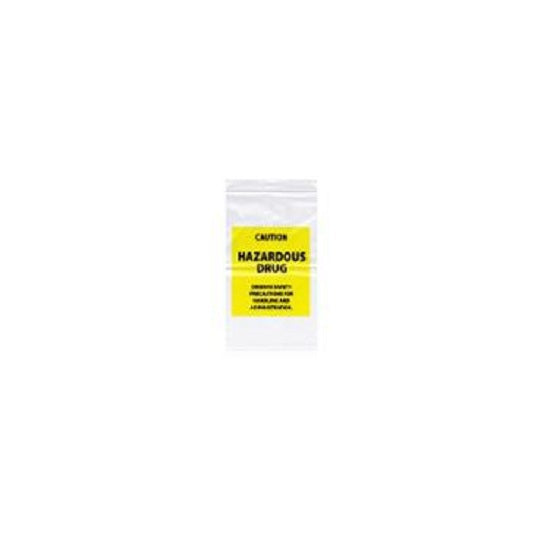 Action Health Hazardous Drug Bags - BAG, DRUG, HAZARDOUS, YELLOW, 9X12", 4MIL - A0912HZ