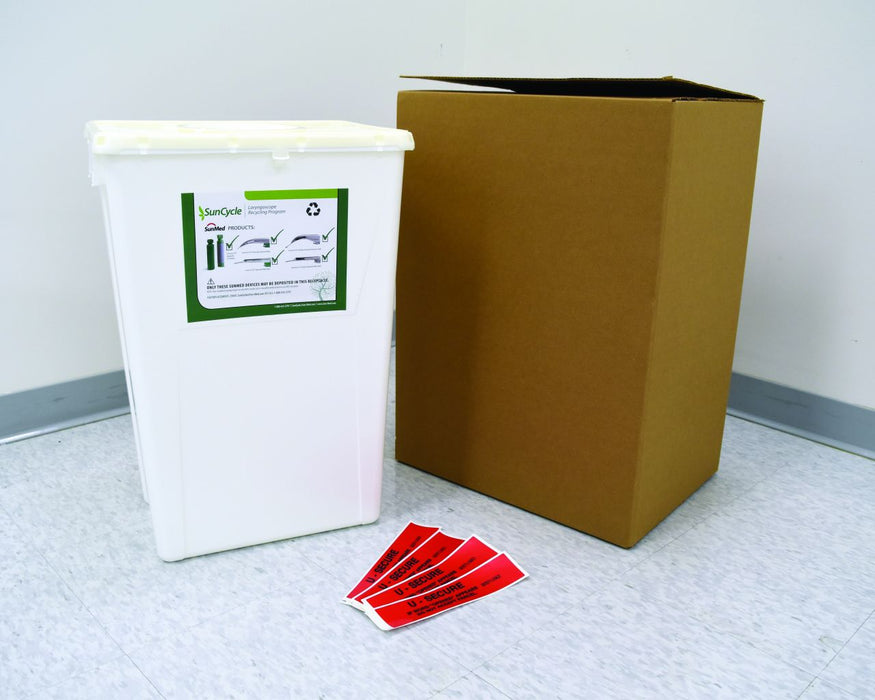 SunMed Laryngoscope Recycling Program - Sunscycle Laryngoscope Recycling Bin, 7.5 gal. - 5-1080-02