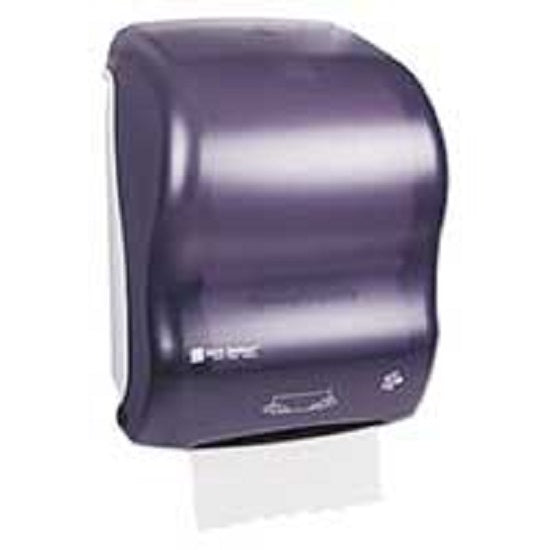 San Jamar Inc Hands-Free Paper Towel Dispenser - Hands-Free Roll Paper Towel Dispenser, Black - T7000TBK