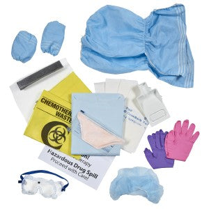 Halyard Chemo Gear Spill Kits - KIT, SPILL, CHEMO GEAR, F / HAZARDOUS / CHEMO - 79042