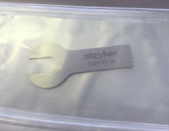 Stryker Micro Sagittal Saw Blades - Micro Sagittal Blade, CCA - 5301-025-038