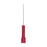 Natus Disposable Monopolar Needle Electrode with Leadwire - TECA Disposable Monopolar Needle Electrode, 28G x 25 mm, Red - 902-DMF25-S