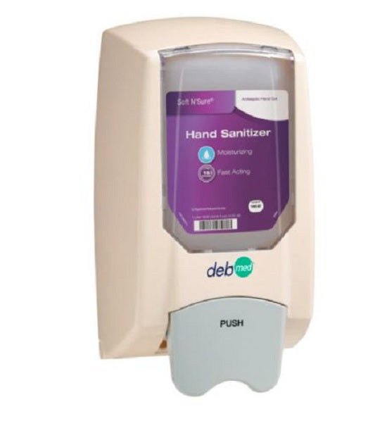 DEB Group SDS Manual Beige 1 Liter Dispenser - SDS Manual Dispensers for 1 L Hand Soap Refills, Beige - 4D40Q5