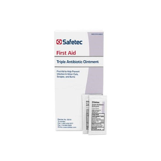 Safetec Of America Inc. Triple Antibiotic Ointment - Triple Antibiotic Ointment, 0.9 g - 53210