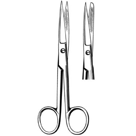 Sklar Surgi-OR Operating Scissors - Surgi-OR Operating Scissors, Straight, Sharp / Blunt, 4-1/2" - 95-265