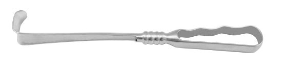 Medline Richardson Retractors - 10" (25.4 cm) Richardson Retractor with 1-1/2" x 1-1/2" (38 mm x 38 mm) Blade and Grip Handle - MDS1815238