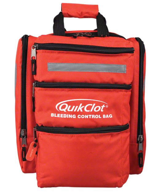 Z-Medica QuikClot Bleeding Control Bags - QuikClot Bleeding Control Bag with Bleeding Control Dressings and SOFTT-W Tourniquets - 622