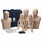 Prestan Products CPR Training Manikins - CPR Training Manikin, Family Pack of 5 - PP-FM-500M-MS