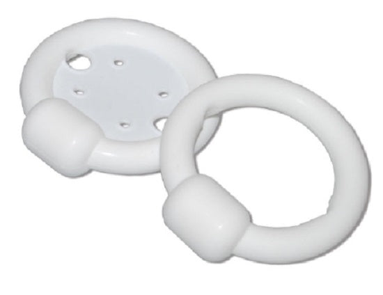 MedGyn Products Ring Pessaries with Supports - PESSARY RING W/KNOB - W/SUPPORT NO.3 - 050028K