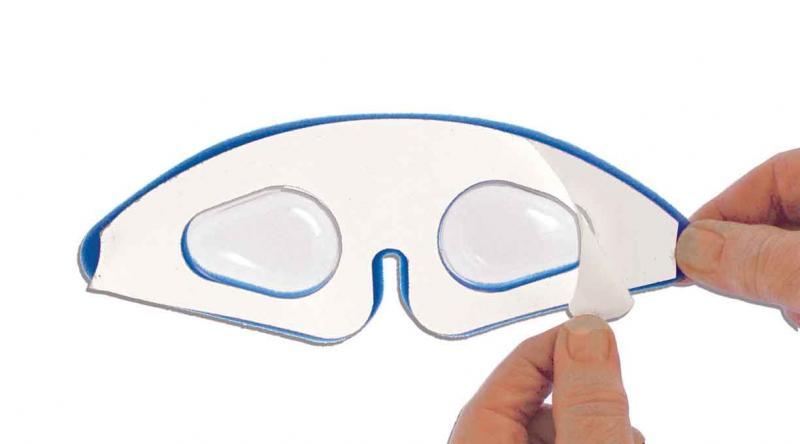 SunMed IGuard Eye Protectors - Adult Eye Protector, Clear, Foam, Sterile - 301-AEG100EA