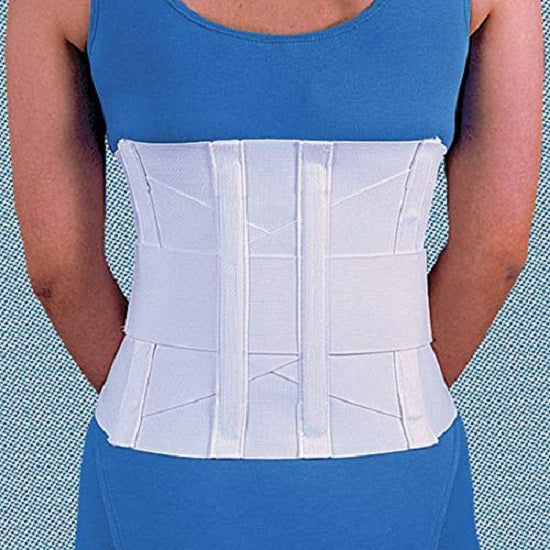 Frank Stubbs Support 2 Pull Criss Cross Back - 10" 2-Pull Crisscross Back Brace, Size 3XL - F003678