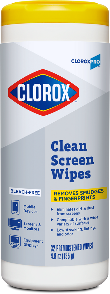 Clorox Clean Screen Wipes - MBO-CLOROX PRO CLEAN WIPES - 32246