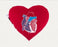 Shumsky Therapeutic Custom Heart Pillow - Heart Pillow, Custom for Cedars Sinai, 13" x 12" - 47209-HP12