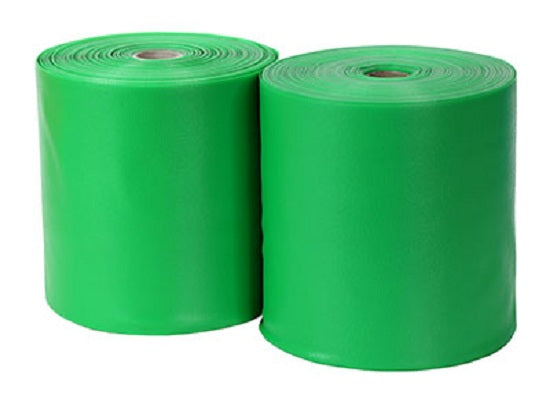 Fabrication Enterprises Inc Sup-R Band Exercise Bands - SUP-R BAND, 100YD, LTX FREE, 2PK, GREEN, LVL4 - 10-6333