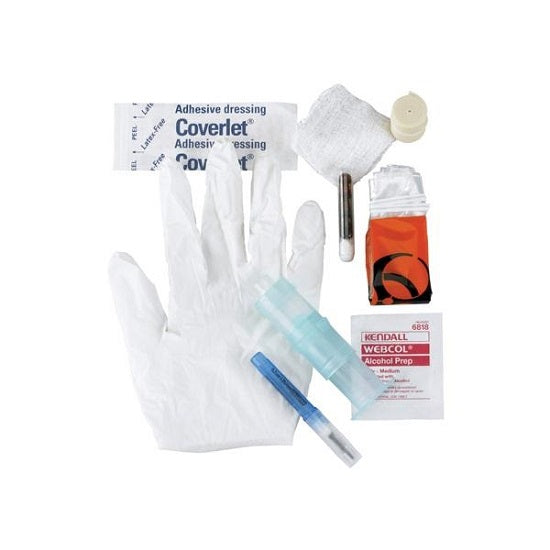 Owens and Minor Blood Collection Kits - Blood Collection Kit, Tourniquet, Web - 75497C