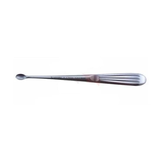 Symmetry Surgical Symmetry Angled Spinal Curettes - Angled Spinal Curette, 8", Size 6 - 23-1059