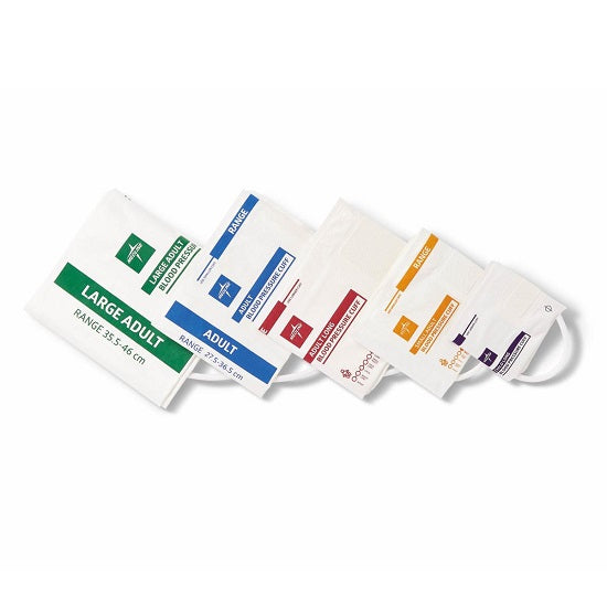 Medline Single-Tube Blood Pressure Cuffs with Bayonet Connector - Disposable Single-Tube Blood Pressure Cuff with Bayonet Connector, Infant - MDS9910HPCS