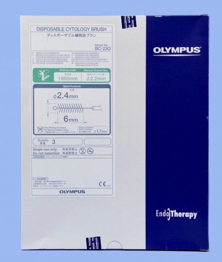 Olympus America Disposable Cytology Brushes - Cytology Brush, Disposable, 195 cm x 2.2 mm - BC-23Q