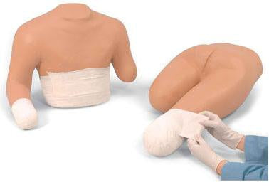 Nasco Life / form Stump Bandaging Simulators (Set of 2) - Life / form Stump Bandaging Simulators, Upper and Lower - LF01065