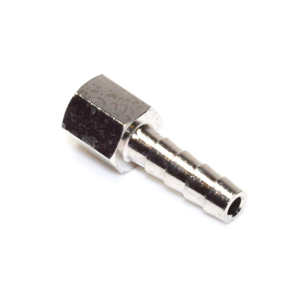 Precision Medical Hose Barb Connectors - Hose Barb Connector, 1/8 NPTF x 1/4" dia. - 7046