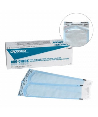 SPS Medical Duo-Check Sterilization Pouches - Duo-Check Self-Seal Sterilization Pouch, 12" x 15" - SCL1215