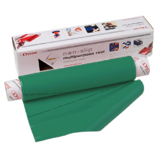 Fabrication Enterprises Original Dycem Nonslip Material - Dycem Nonslip Material, 16" x 6.5' Roll, Forest Green - 50-1506G