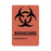 United Ad Label Hazard Warning Labels - LABEL, BIOHZRDIDFLRD3X2320/RL - ULBH302