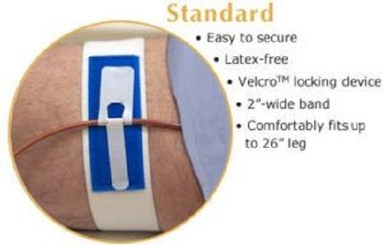 Marpac Foley Catheter Tube Holder Leg Band - BAND, LEG, FOLEY CATHETER HOLDER - 400D