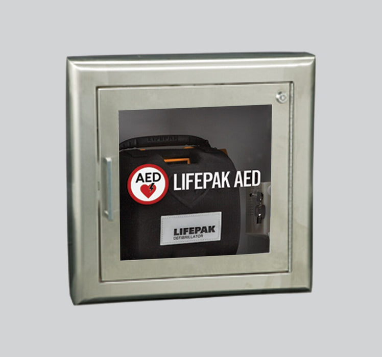 Physio-Control AED Wall Cabinets - CABINET, WALL, W/ALARM, SURFACEMOUNT, STR, RL - 11220-000084