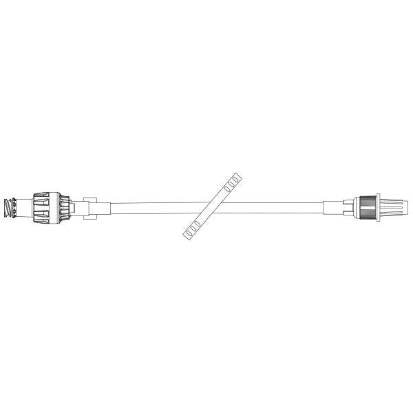 Baxter Healthcare IV Catheter Extension Sets - IV Catheter Extension Set with Straight Connector, 17" - 7N8379K