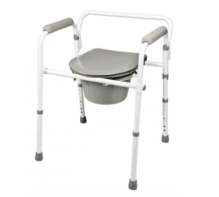 Graham-Field Steel Commodes - COMMODE 350 LB DROP ARM - 2867COMM6002