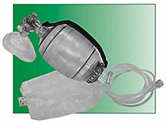 Mada Medical Resuscitation Masks - Resuscitator Mask with Valve, Disposable, Adult - 4050