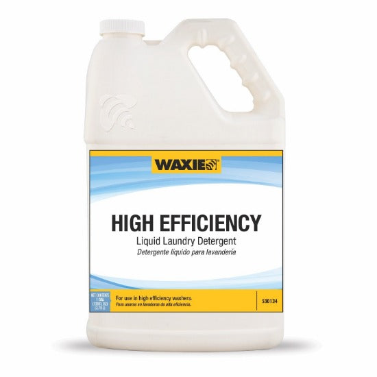 Waxie Sanitary Supply High Efficiency Liquid Laundry Detergent - High-Efficiency Laundry Detergent, 1 gal. - 530134