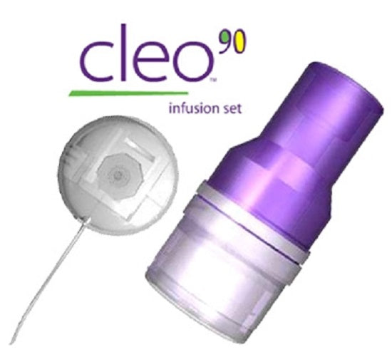 Smiths Medical Cleo 90 Infusion Sets - Cleo 90 Infusion Set, 9 mm, 31", 28G, 25G Cannula - 21-7231-24