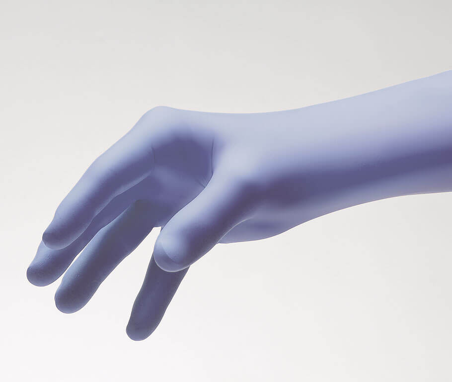 Innovative NitriDerm Series 196 Nitrile Exam Gloves - GLOVES, EXAM, NITRILE, BLUE, GRAPE SCENT, LG - 196300