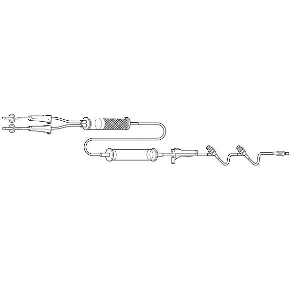 Baxter Healthcare AUTOMIX 3+3/AS COMPOUNDER TRANSFER SET - Vented Solution Transfer Set, Large Bore Tubing, 26", CO - 2C0426