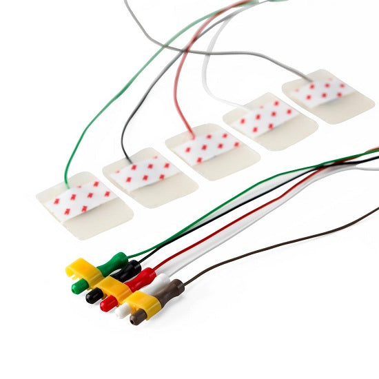 3M Red Dot Pre-Wired Monitoring Electrode - ELECTRODE, ECG, MONIT, PRE-WIRED, LRG 48" - 2289PAL