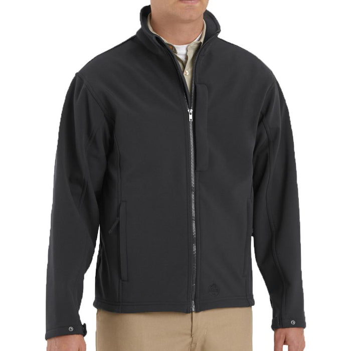 Vf Workwear-Div / Vf Imagewear (W) Fleece Lined Unisex Jacket - Men's Jacket, Panel Front, Black, Size M - JT50 BK M