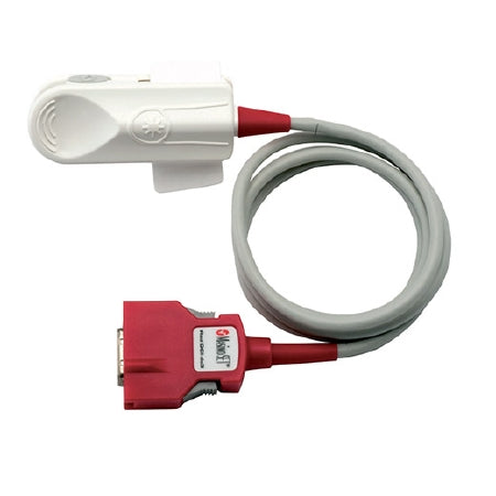 Physio-Control Corpo SET Red Adlt Reusable Drct Conct Sensor - Direct Connect Sensor Set, Red, Reusable, 12' - 11996-000332