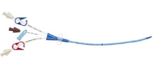 Teleflex ARROWg+ard Blue Large-Bore Multilumen CVC Kits - IV Guard Catheter, 3-Lumen - CS-25123-F