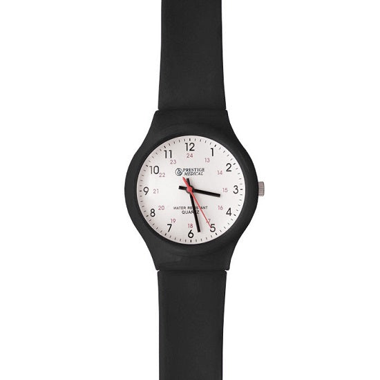 Prestige Medical Student Scrub Watches - Student Scrub Watch, Black - 1769-BLK