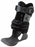 DJO Global Velocity MS (Moderate Support) Ankle Brace - Velocity MS Black Ankle Brace, Wide, Left, Size S - 11-1495-2-06000