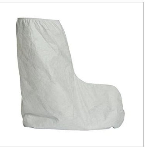 DuPont ProShield NexGen Boot Covers - Boot Cover, Elastic Top and Ankle, 18" White, PVC Sole, L - NG456SWHLG010000